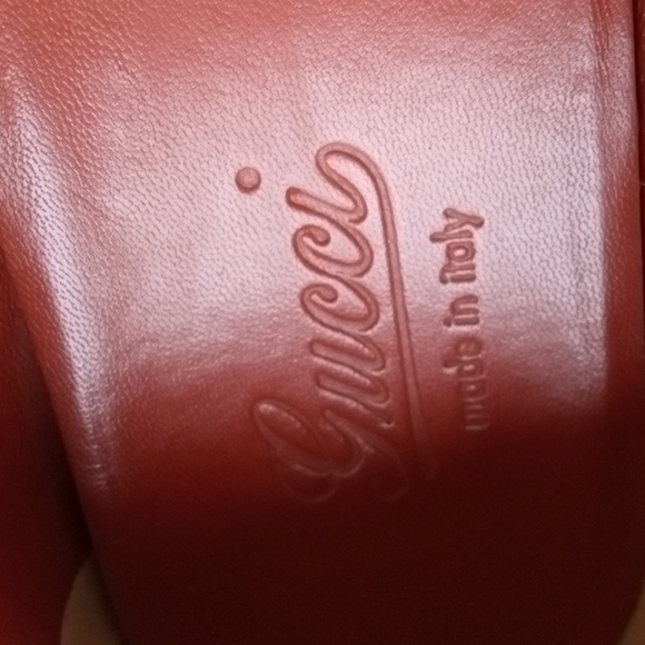 Gucci Round Toe Raffia Leather Horsebit Flats - Picture 8 of 13